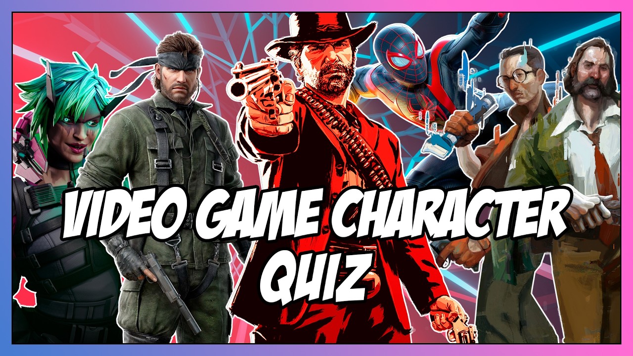 Video Game Characters Quiz #2 - Guess 50 Characters!