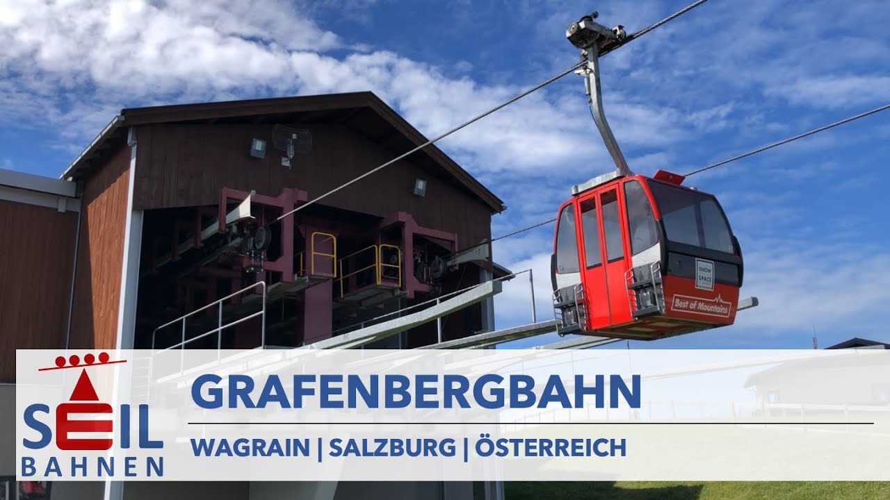 🇦🇹🚠 6er-Kabinenbahn Grafenbergbahn | Wagrain | Snow Space | Ski Amadé | inkl. Details zur Bahn