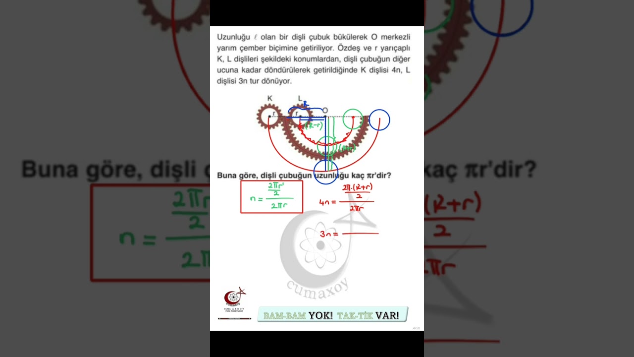 Dönen Cisimlerin Tur Sayısı (Taktik Fizik)