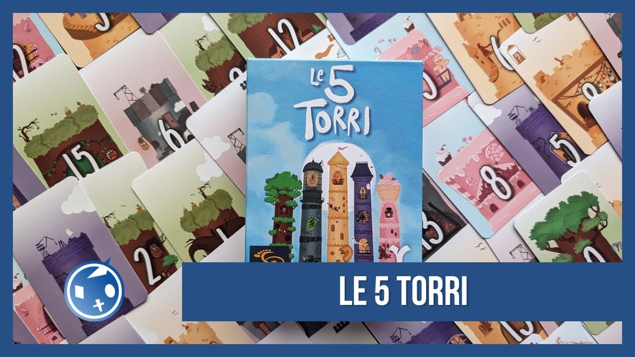 Le 5 Torri: Tutorial per architetti del nuovo Board Game di Ghenos Games
