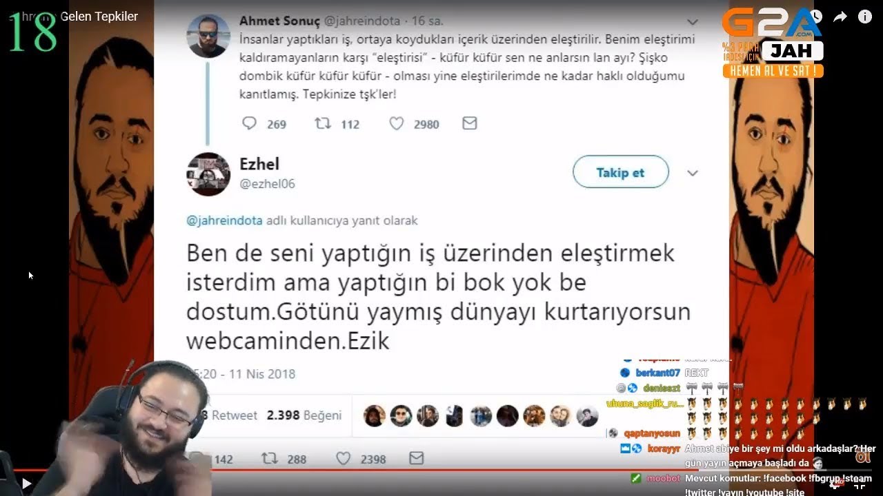 Jahrein -  Türkçe Rap ''Jahrein'e Gelen Tepkiler'' İzliyor
