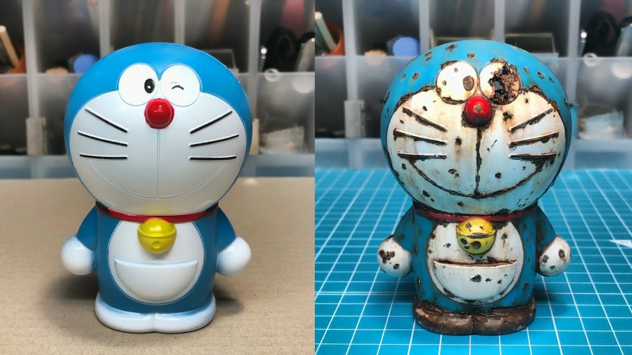 ドラえもんを錆びさせました