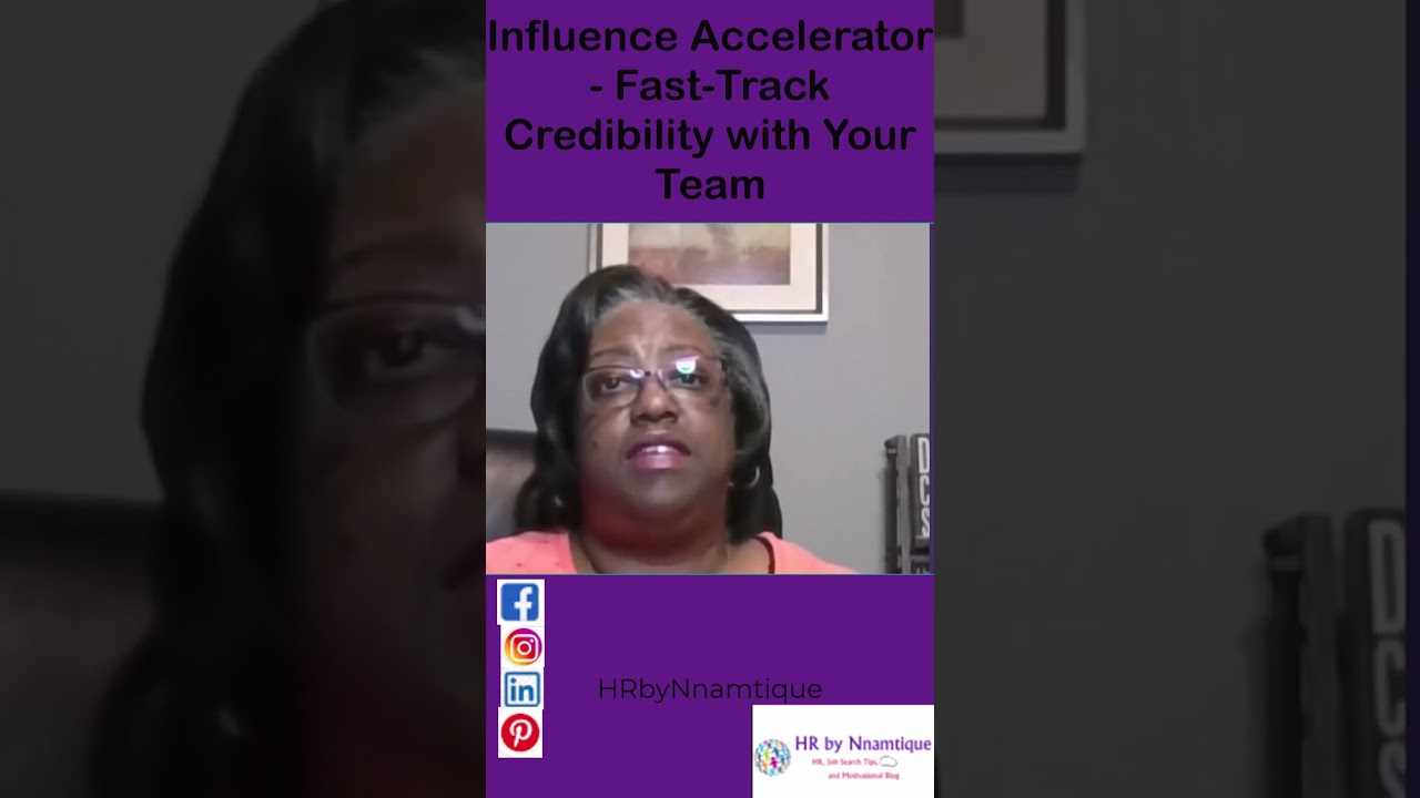 Influence Accelerator: Fast-Track Credibility with Your Team