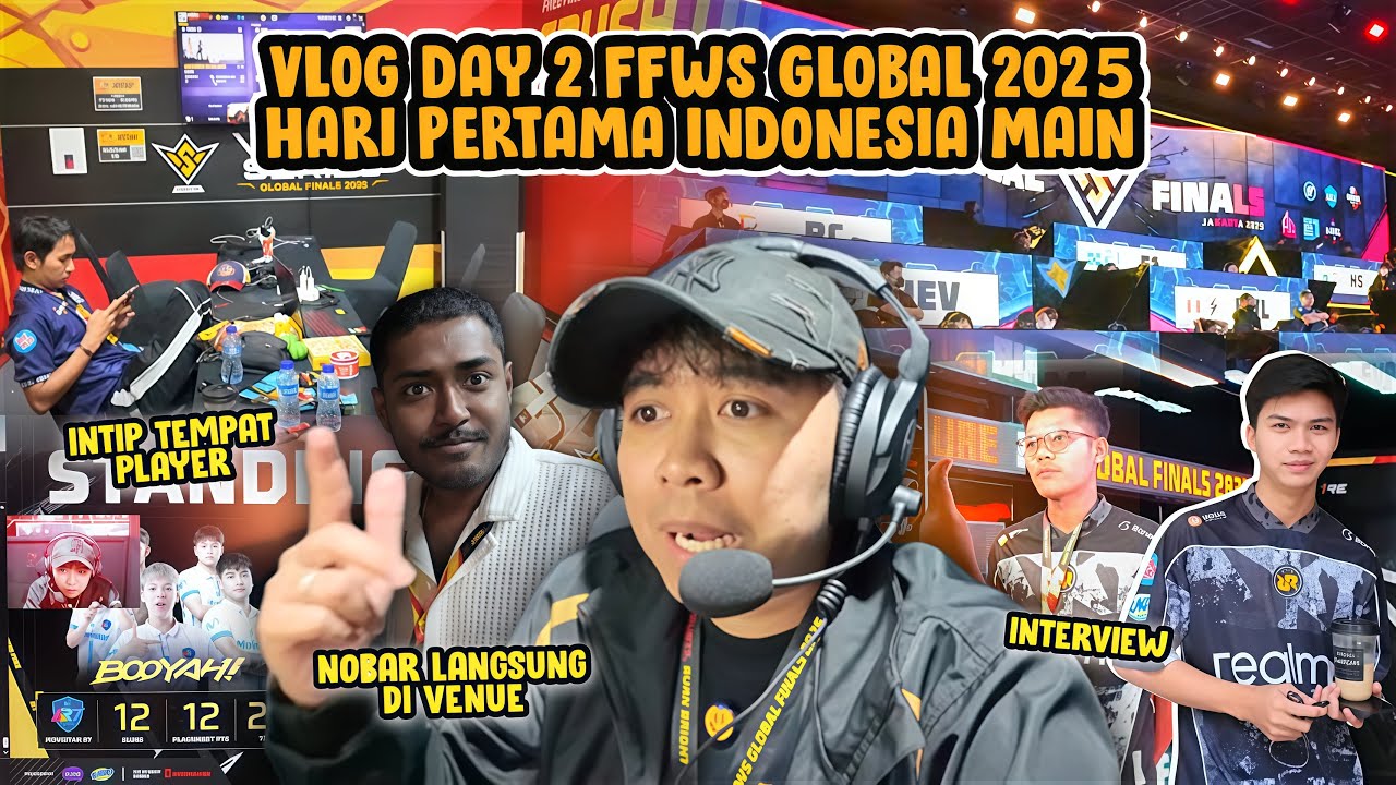 VLOG DAY 2 FFWS GLOBAL HARI PERTAMA INDONESIA MAIN!