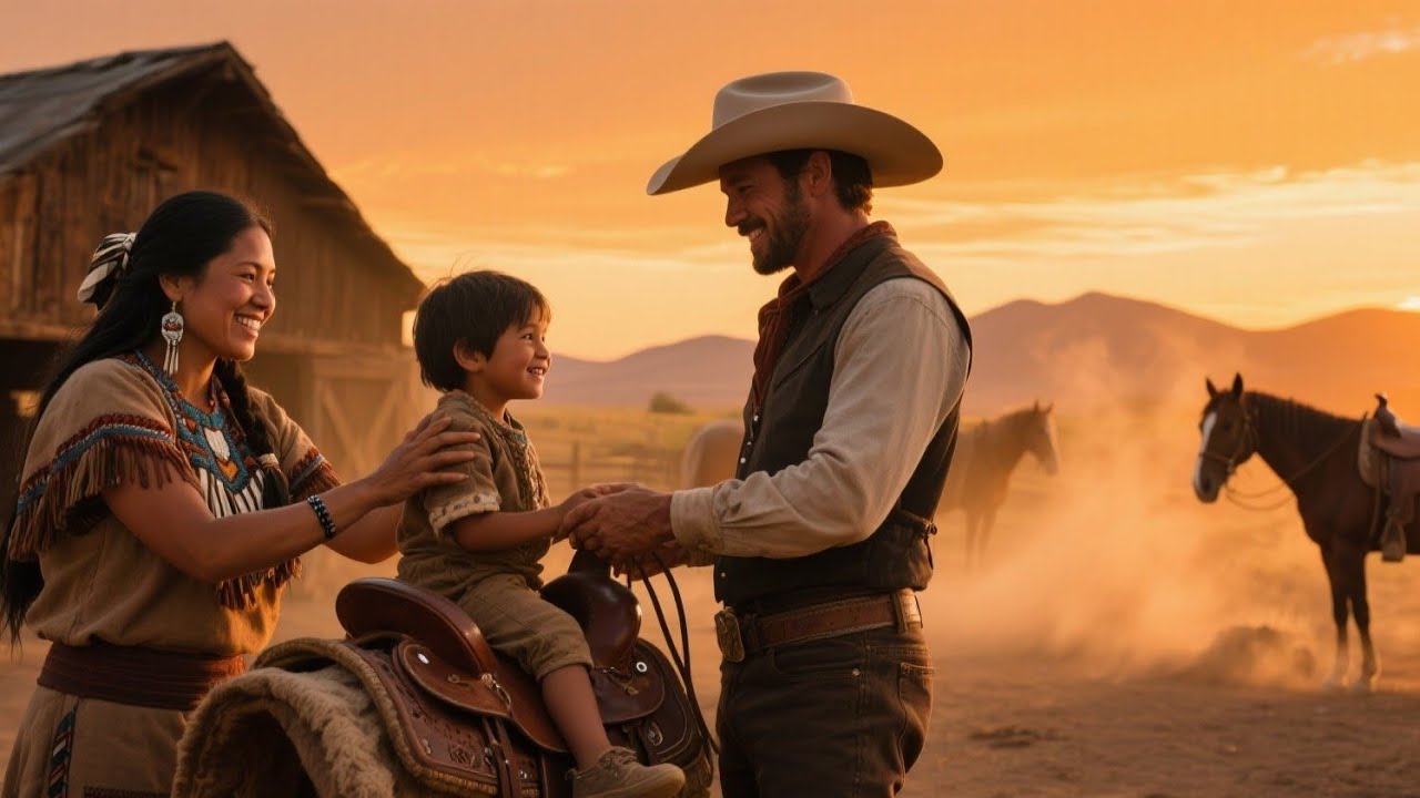 They Needed a Mother, He Rescued Her — The Apache Woman Joins the Cowboy’s Family