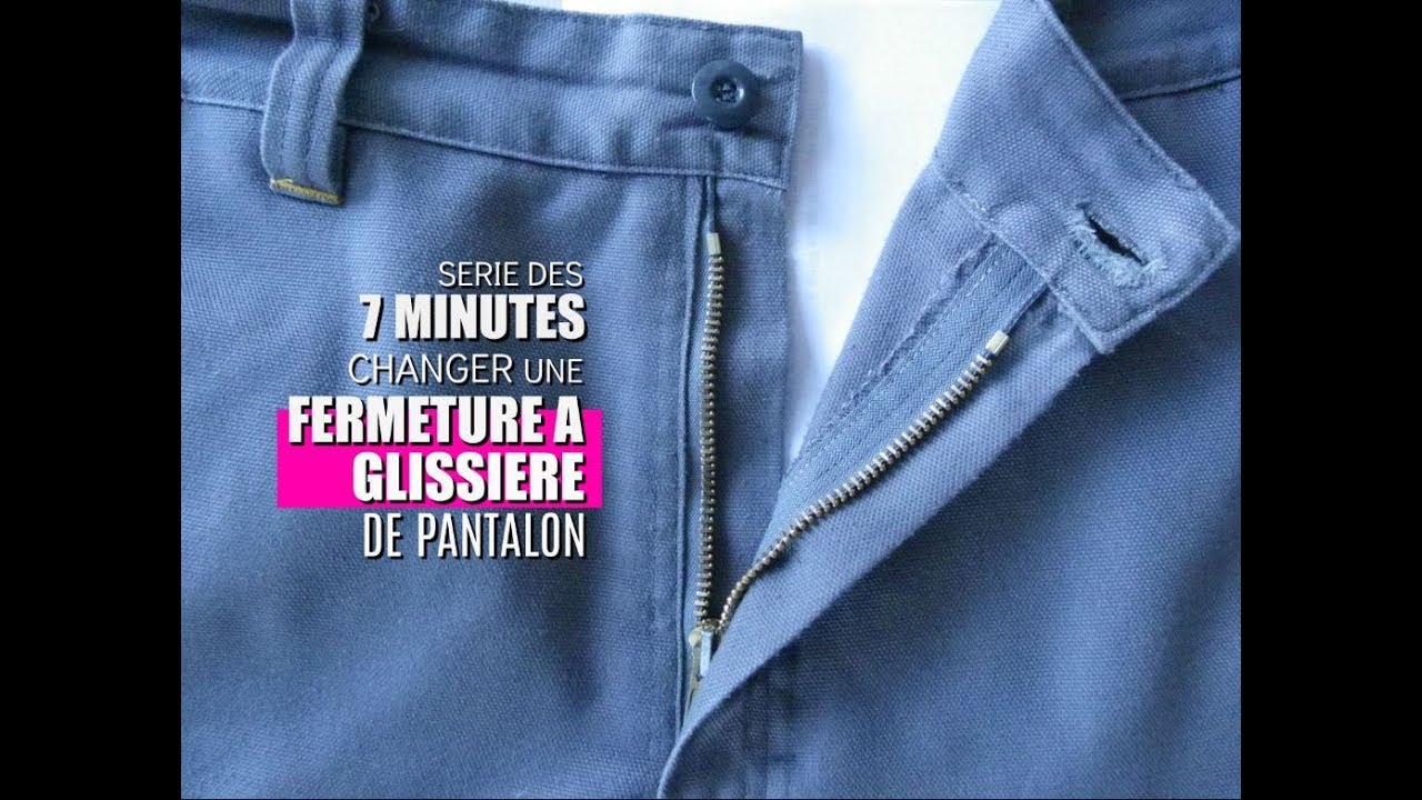 Changer une fermeture éclaire