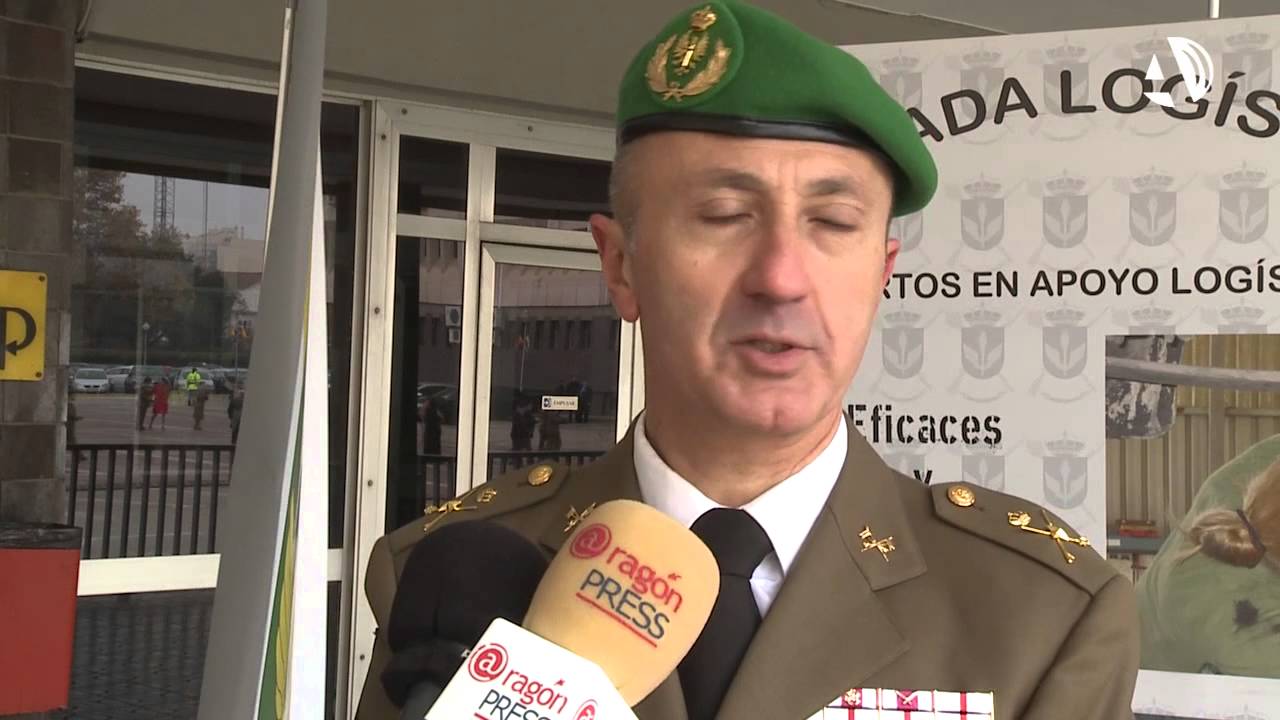 El general José Luis Sánchez Alor regresa ilusionado a Zaragoza al mando de la Brigada Logística