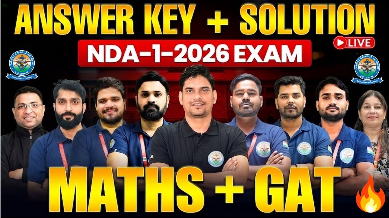 NDA 1 2026 Answer Key 🔥 NDA GAT Answer Key ✌️ NDA 1 2026 GAT Paper Solution | NDA GAT Paper Analysis
