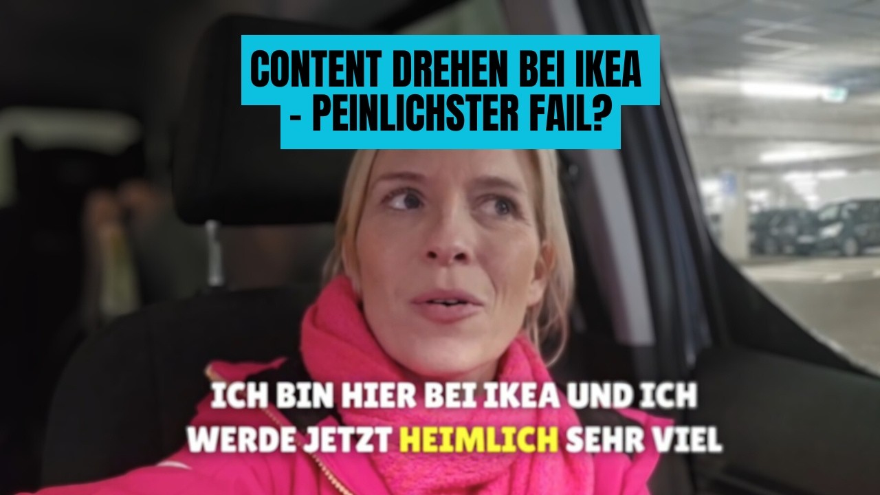 Content drehen bei Ikea - peinlichster Fail?😱