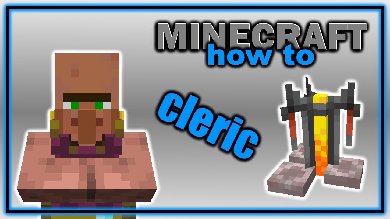 Complete Guide to Cleric Villager Trades! | Easy Minecraft Villager Guide