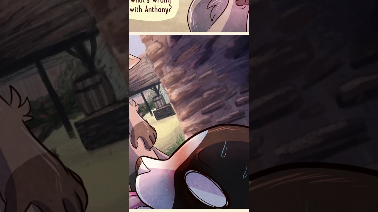 Piper teaches Tamberlane how to walk #Fandub #VoiceActing #Tamberlane #SpottedMarten #Comic