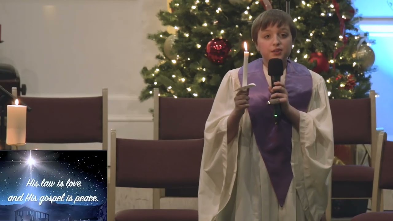 O HOLY NIGHT - 12 year old boy soprano - 2025 Candlelight Service