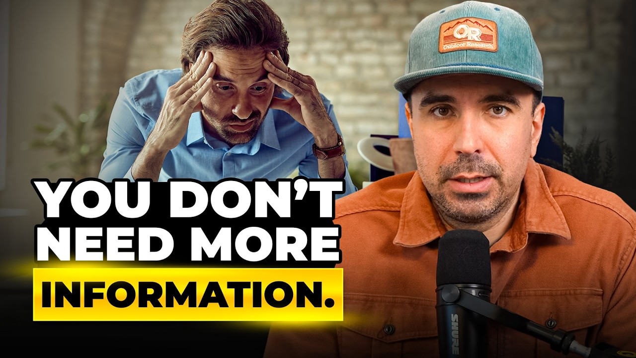 You Don’t Need More Information. You Need Clarity (Why Smart People Stay Stuck) | Ep.41
