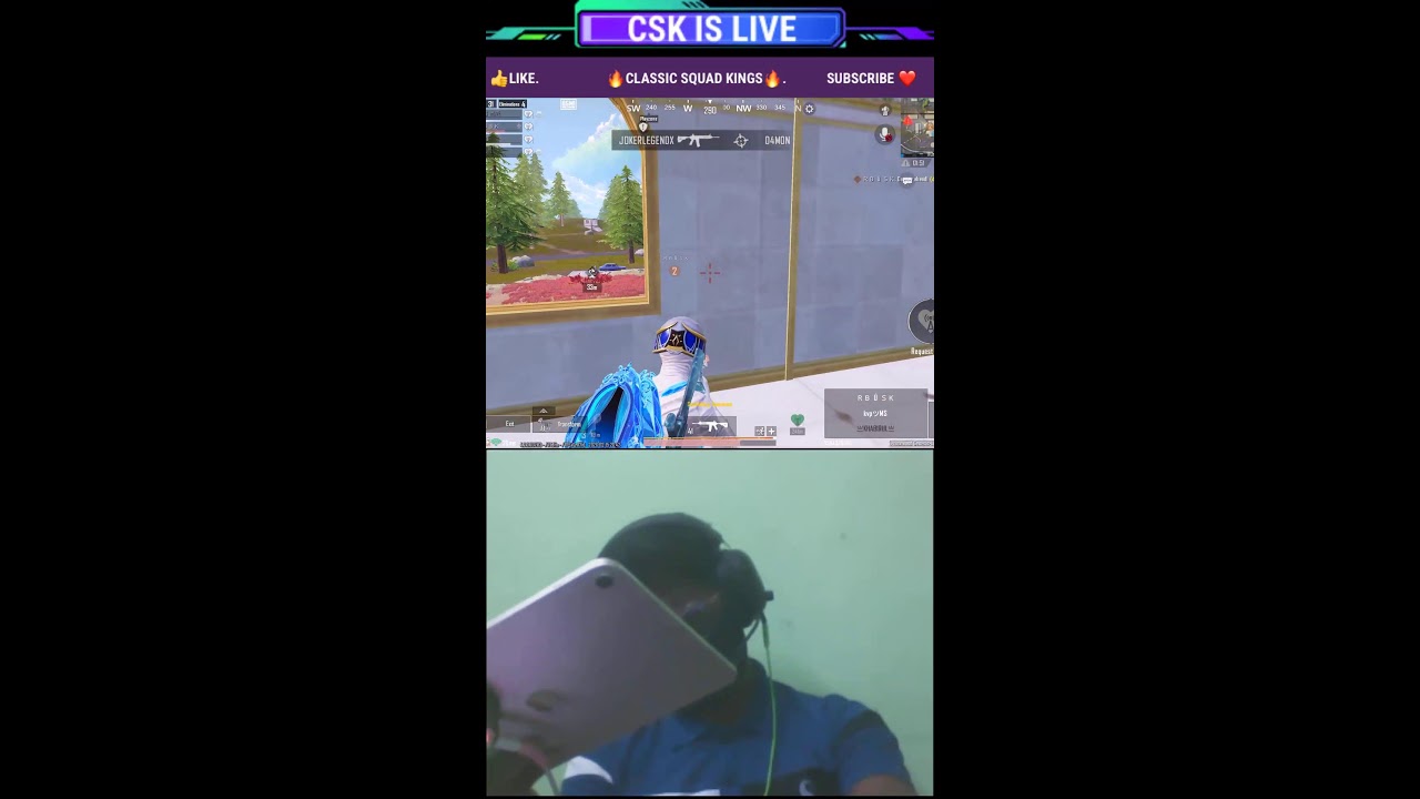 🔴BGMI LIVE | 💛CSK IS HERE | CHALLENGES ACCEPTED