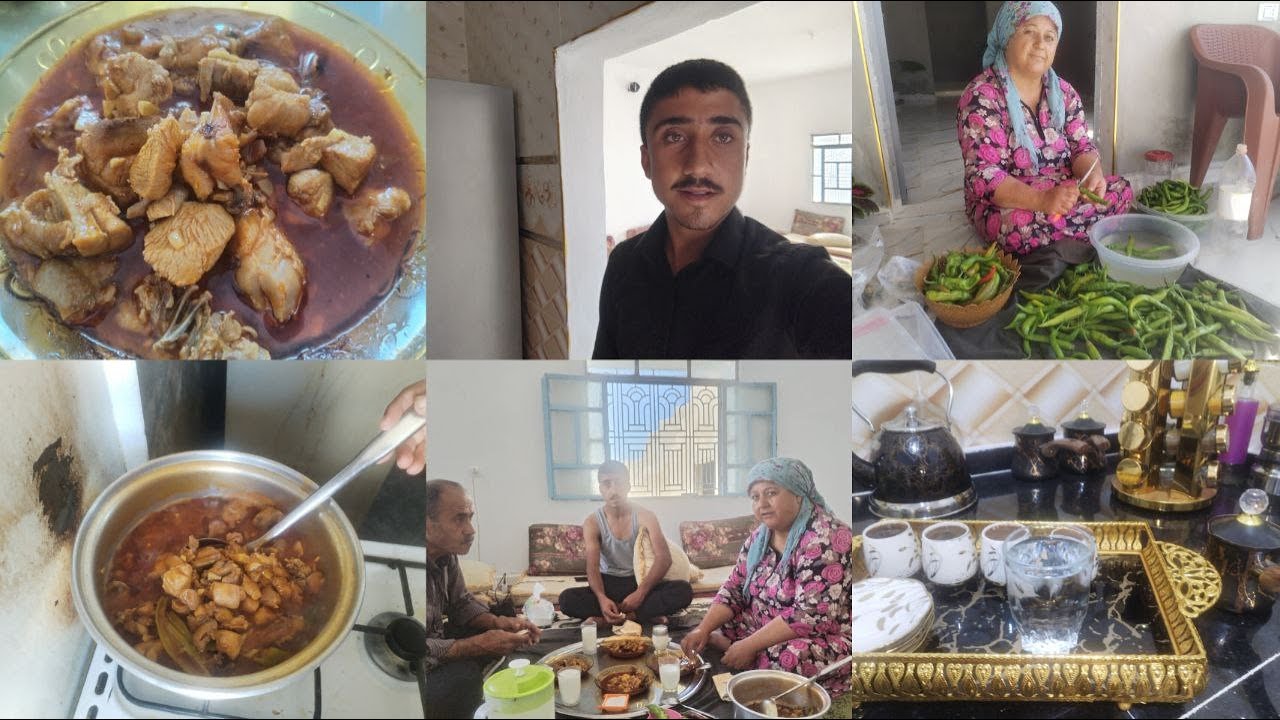 فنجان قهوه بركوه الجديده ع غاز الجديد وفناجين جديده وعملت مخلل وطبخت فروج بدبس البندوره