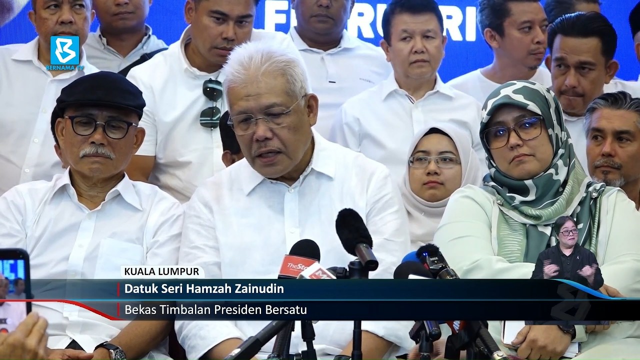 Hamzah Zainudin umum status bebas, teliti parti politik baharu