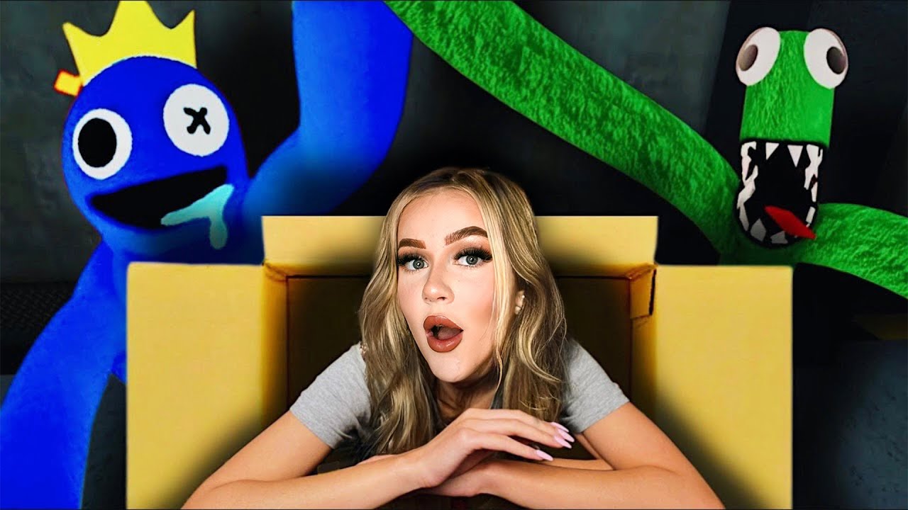 Anetka hraje poprvé ROBLOX RAINBOW FRIENDS...