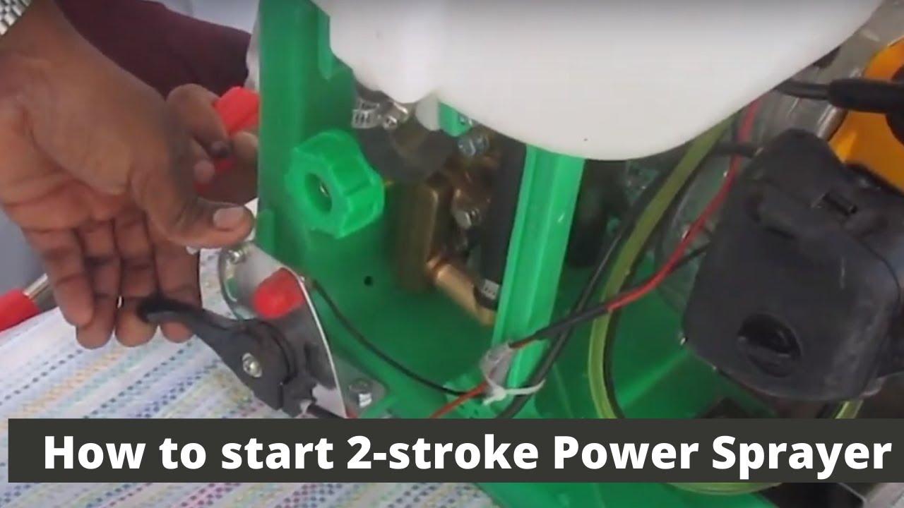 How to start 2-stroke Power Sprayer | ALAP HI-POWER | AHP-2S | 20 Litre Tank