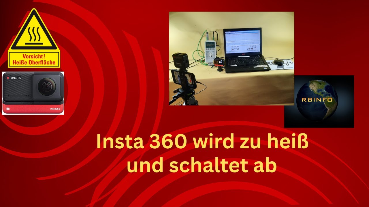 Insta 360 Temperaturmessungen