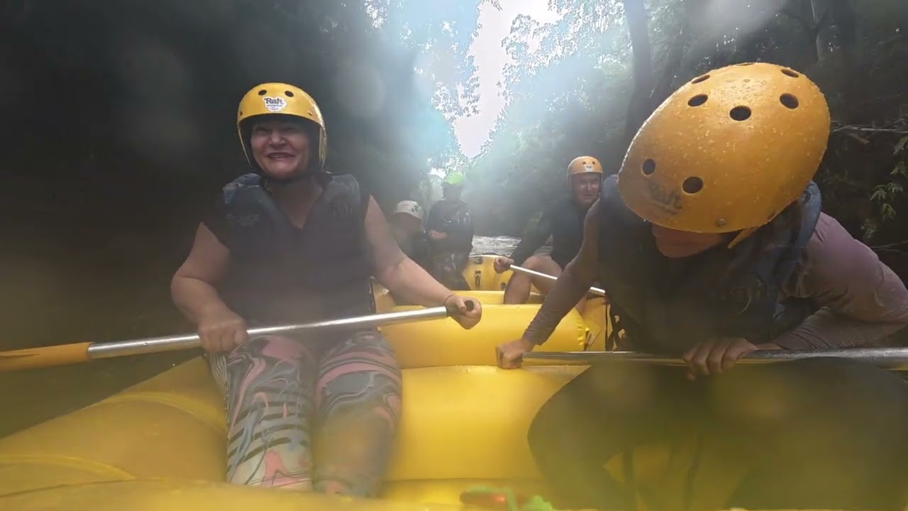 Primeiro rafting do pitoco
