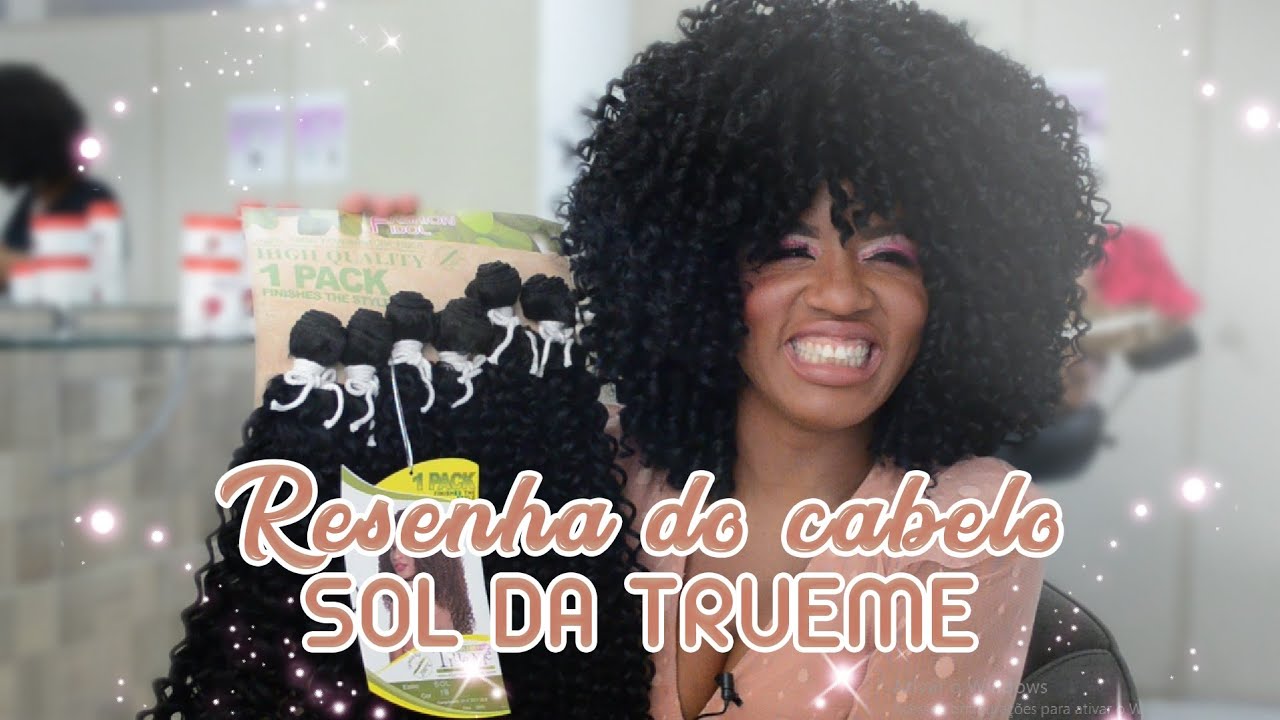 cabelo orgânico  fácil de cuidar?  Resenha trueme 1b