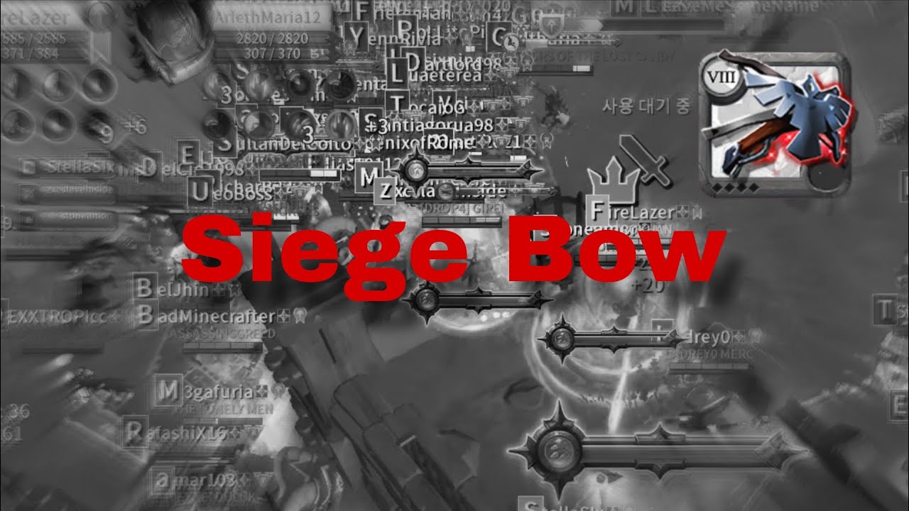 Legendary Siege bow Bomb squad | Albion Online zvz 