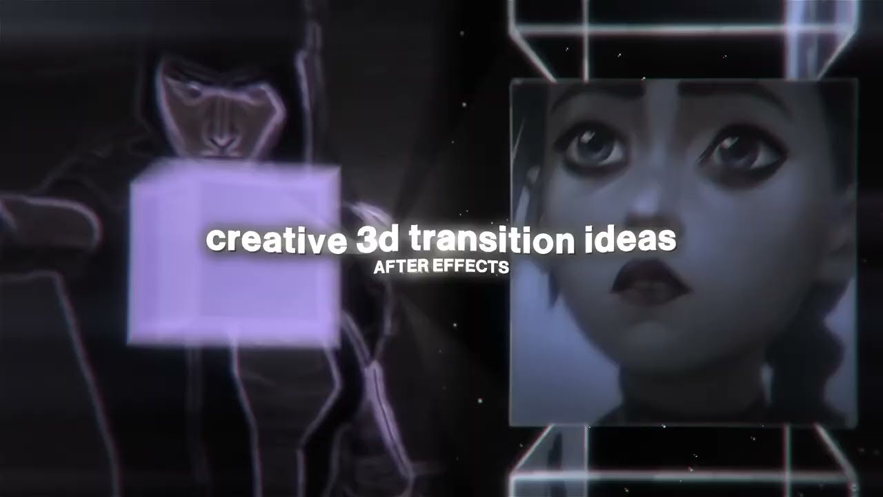 creative 3d transition ideas pt 2 | after effects