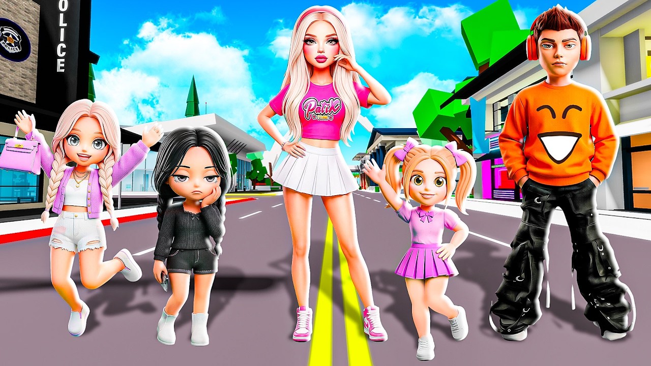 ZAŁOŻYŁAM REALISTYCZNĄ RODZINĘ na BROOKHAVEN w ROBLOX! ✨
