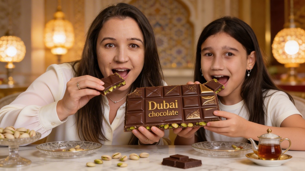 ARİGİLLER Dubai Çikolatası Tadıyor! 🍫 4 Farklı Çeşidi İlk Kez Deniyoruz!