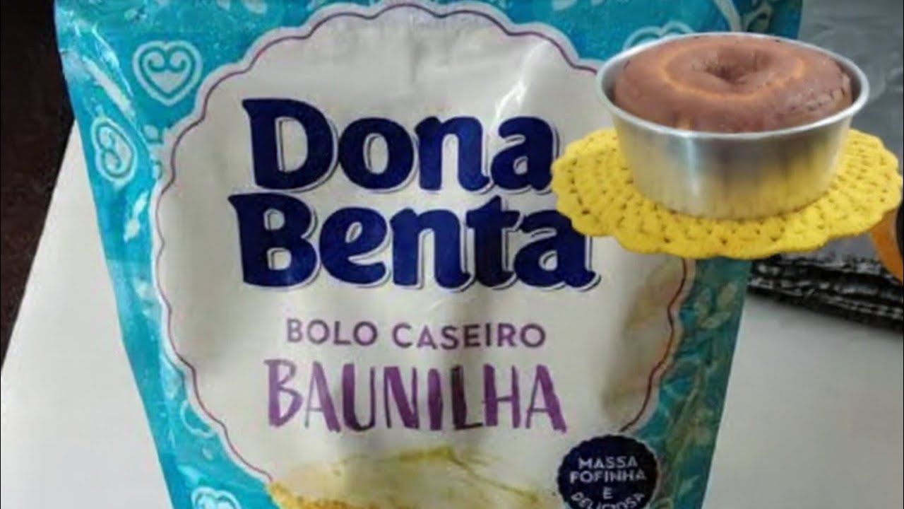 BOLO DE MASSA PRONTA NA BATEDEIRA