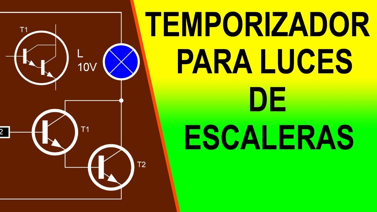 Temporizador luces de escalera