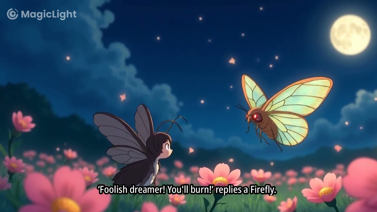 The Moth and the Moonlight -A Story of Hope and Courage