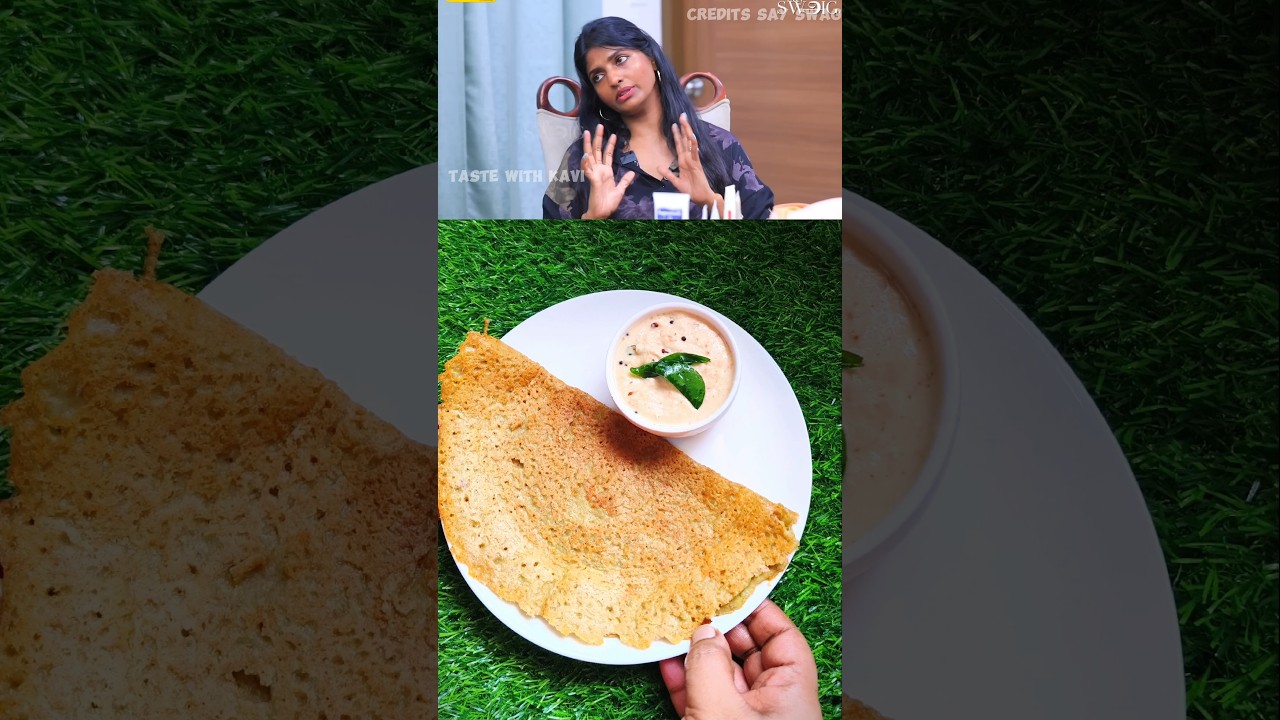 High protein Black chana Dosa 🔥Healthy dosa  🔥NO RICE #shorts #weightloss