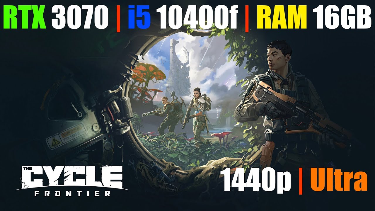 The Cycle: Frontier - i5 10400f | RTX 3070 | RAM 16 Gb | Ultra - 1440p