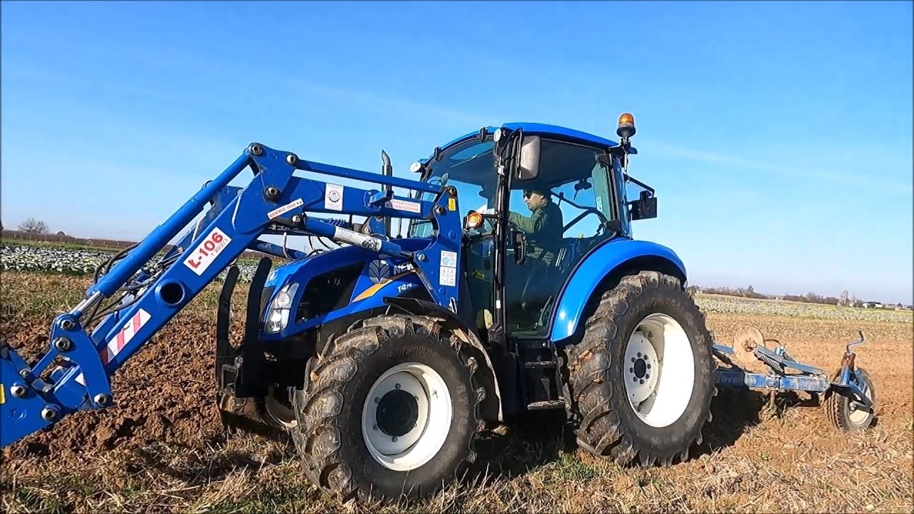 Testy Pługa Overum/ New Holland i C-360 w Akcji
