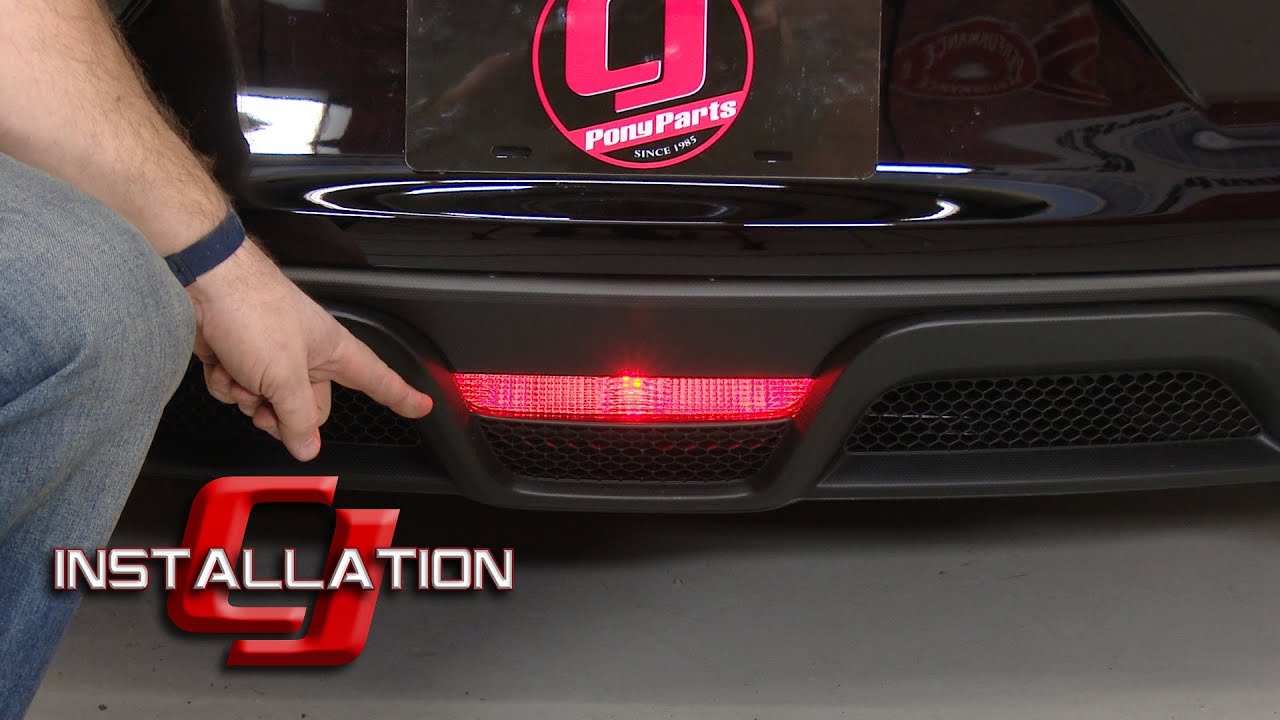 2015-2023 Mustang Diode Dynamics GT350/GT350R Fourth Brake Light Module Kit Installation