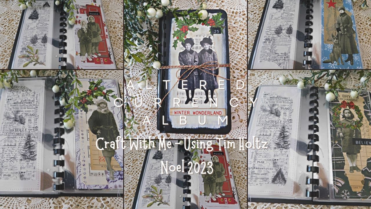 Altered Currency Album - Craft With Me