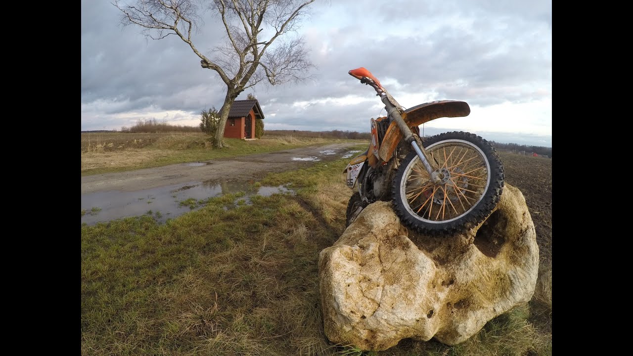 Piątek to trzeba coś pojeździć :D KTM GS125| 