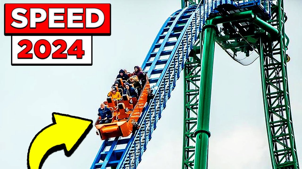 Speed Water Coaster — Энергияландия 2024 (Проезд) (4K) (POV) (Затор, Польша) GoPro HERO 12
