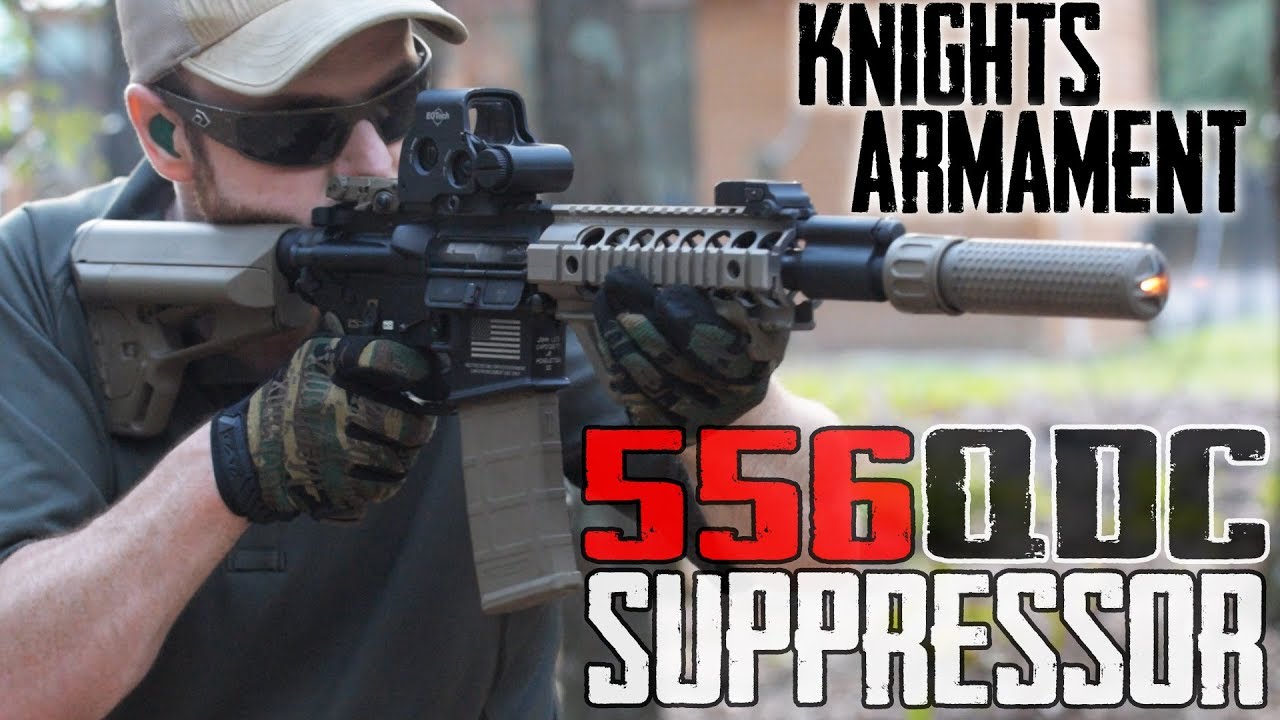 Knights Armament QDC 556 Suppressor Quick Review