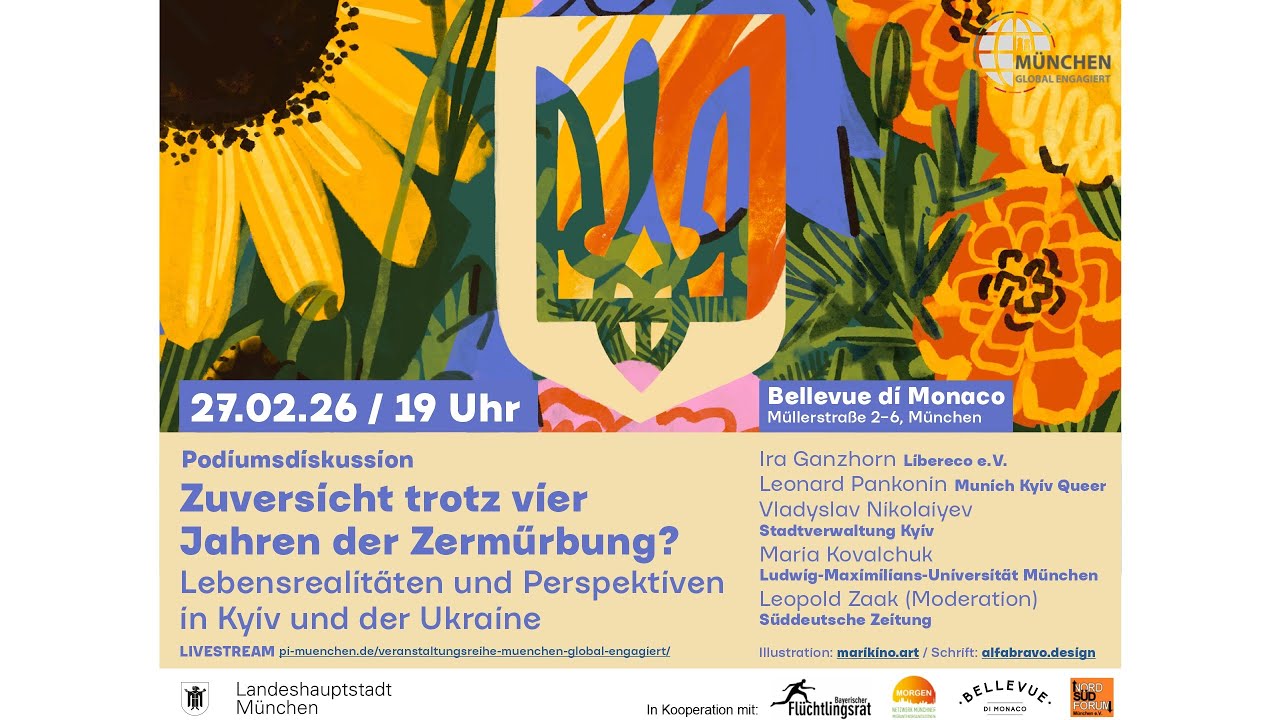 Zuversicht trotz 4 Jahren der Zermürbung?–Lebensrealitäten und Perspektiven in Kyiv und der Ukraine