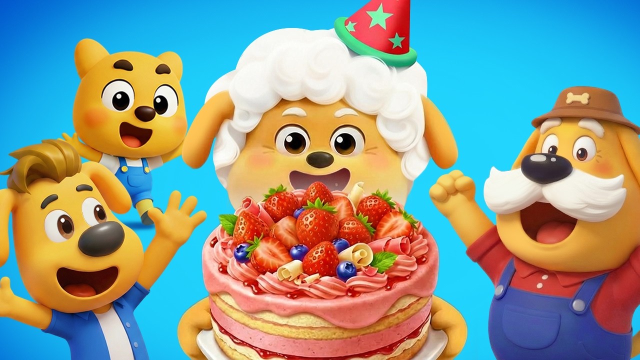 A Secret Party for Grandma Labrador | Happy Birthday | Kids Cartoon | Sheriff Labrador