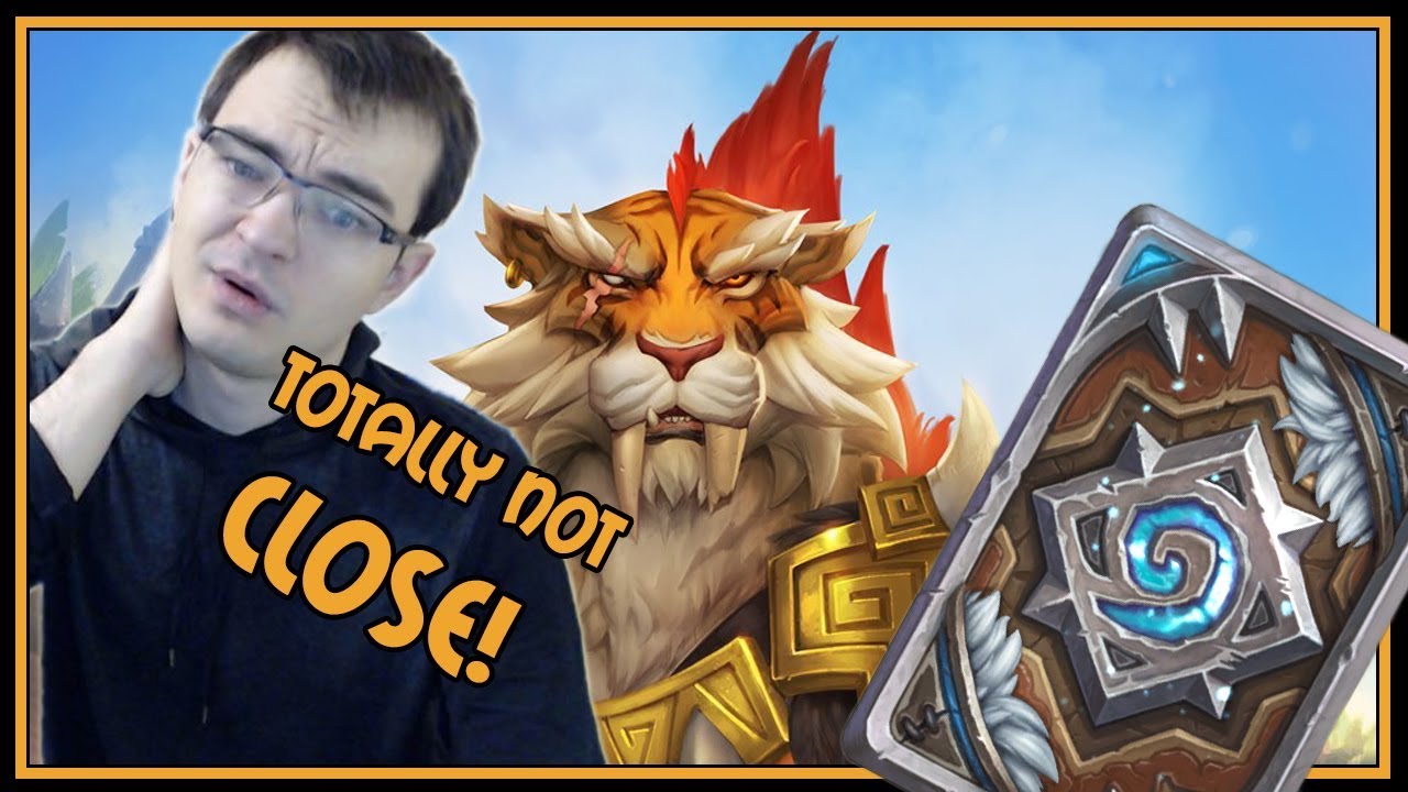 Totally not a close game | OTK DK Paladin | Rastakhan's Rumble | Hearthstone