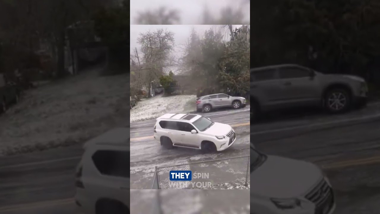 Автоматически развертывающиеся цепи противоскольжения!