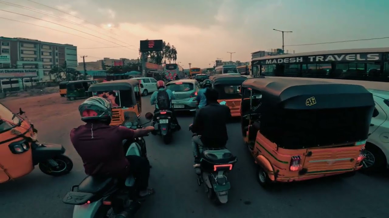 Miyapur to Allwyn during my return commute | Cycle To Work - Week 119 - Day 3