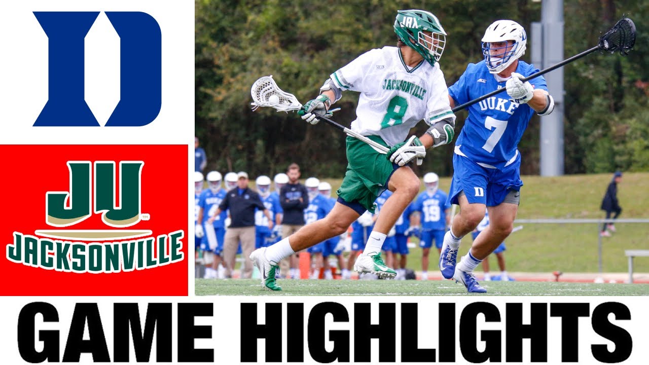 #2 Duke vs Jacksonville Lacrosse Highlights | 2024 College Lacrosse | NCAA Lacrosse