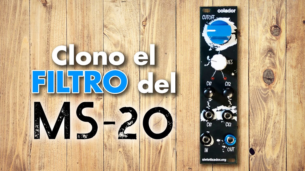 🎹 El Sonido del MS-20 en tu SINTETIZADOR MODULAR : Construye Este Filtro DIY para eurorack.