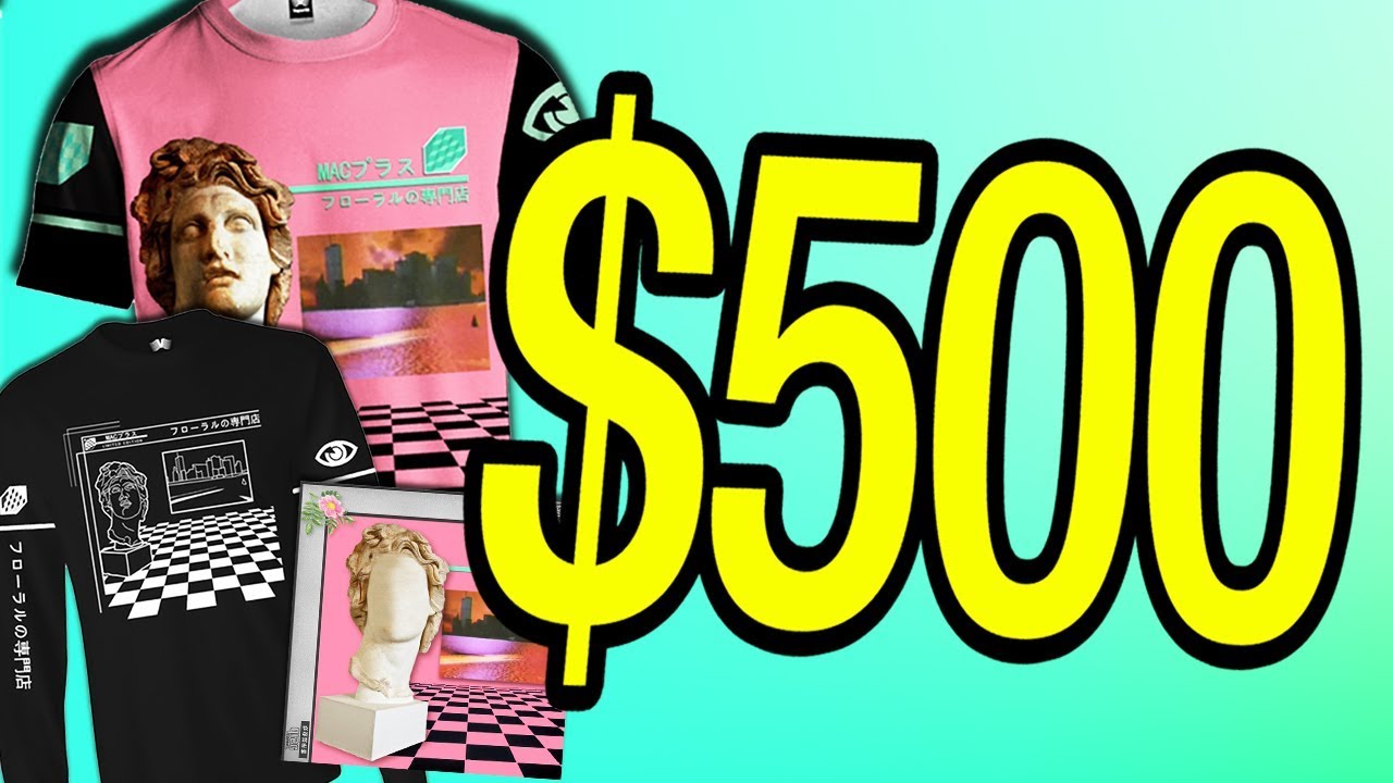 ПОТРАТИТЬ 500 ДОЛЛАРОВ НА ОБОРУДОВАНИЕ ДЛЯ VAPORWAVE