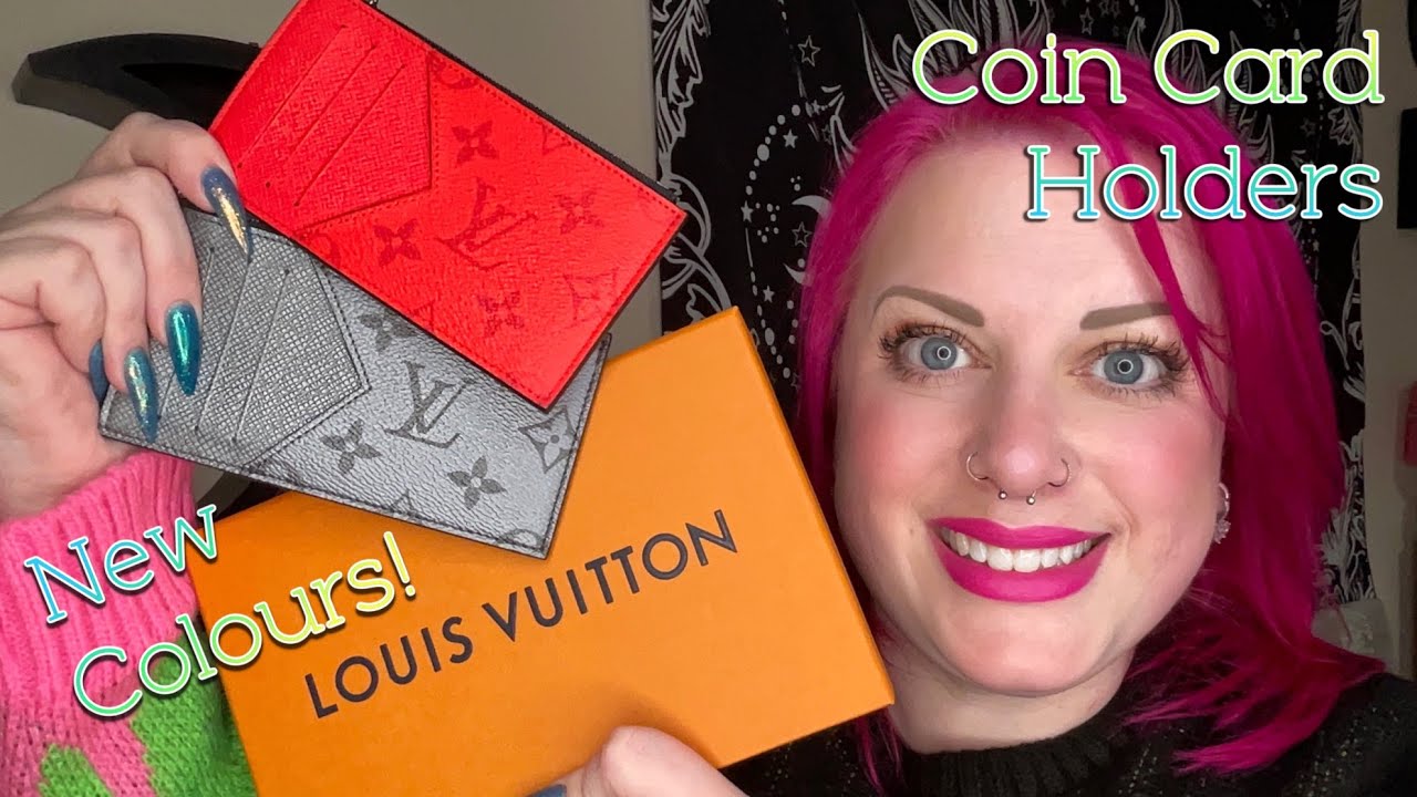 Louis Vuitton Coin Card Holder Unboxing | New Colours for 2022