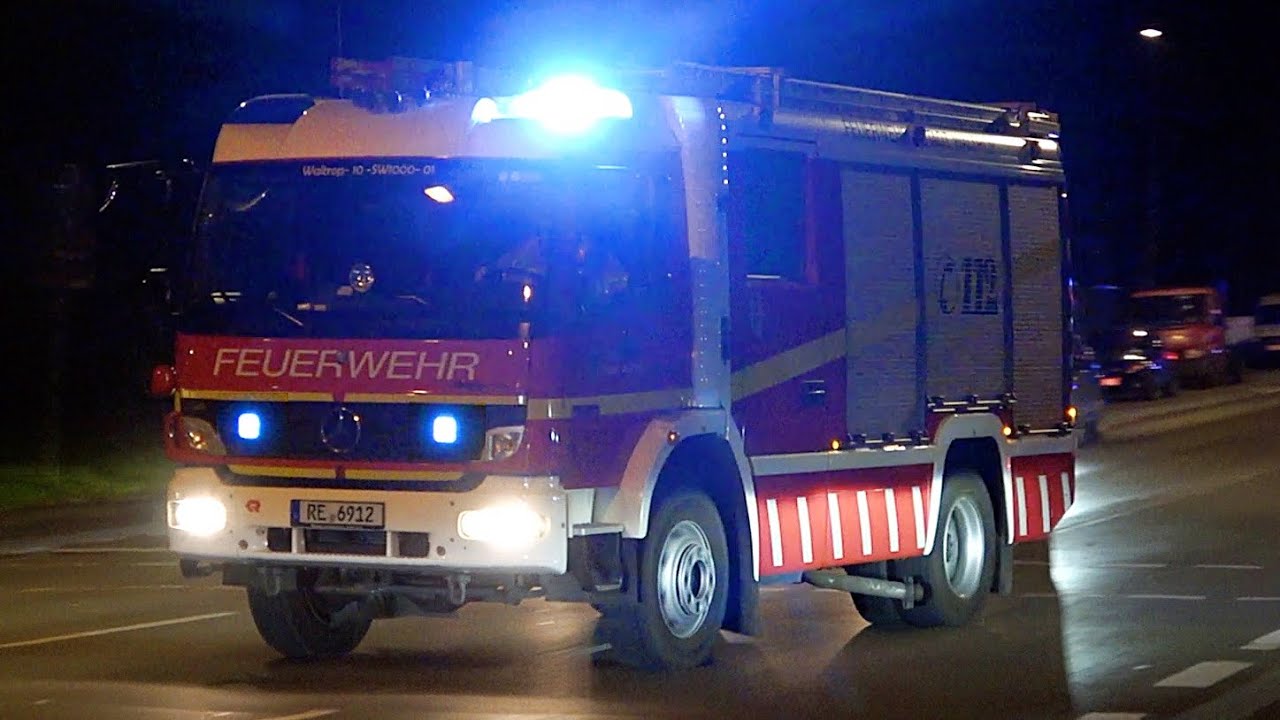 [Großeinsatz in Waltrop - ABC-Zug, THW & mehr!] - Einsatzfahrten zum Großbrand